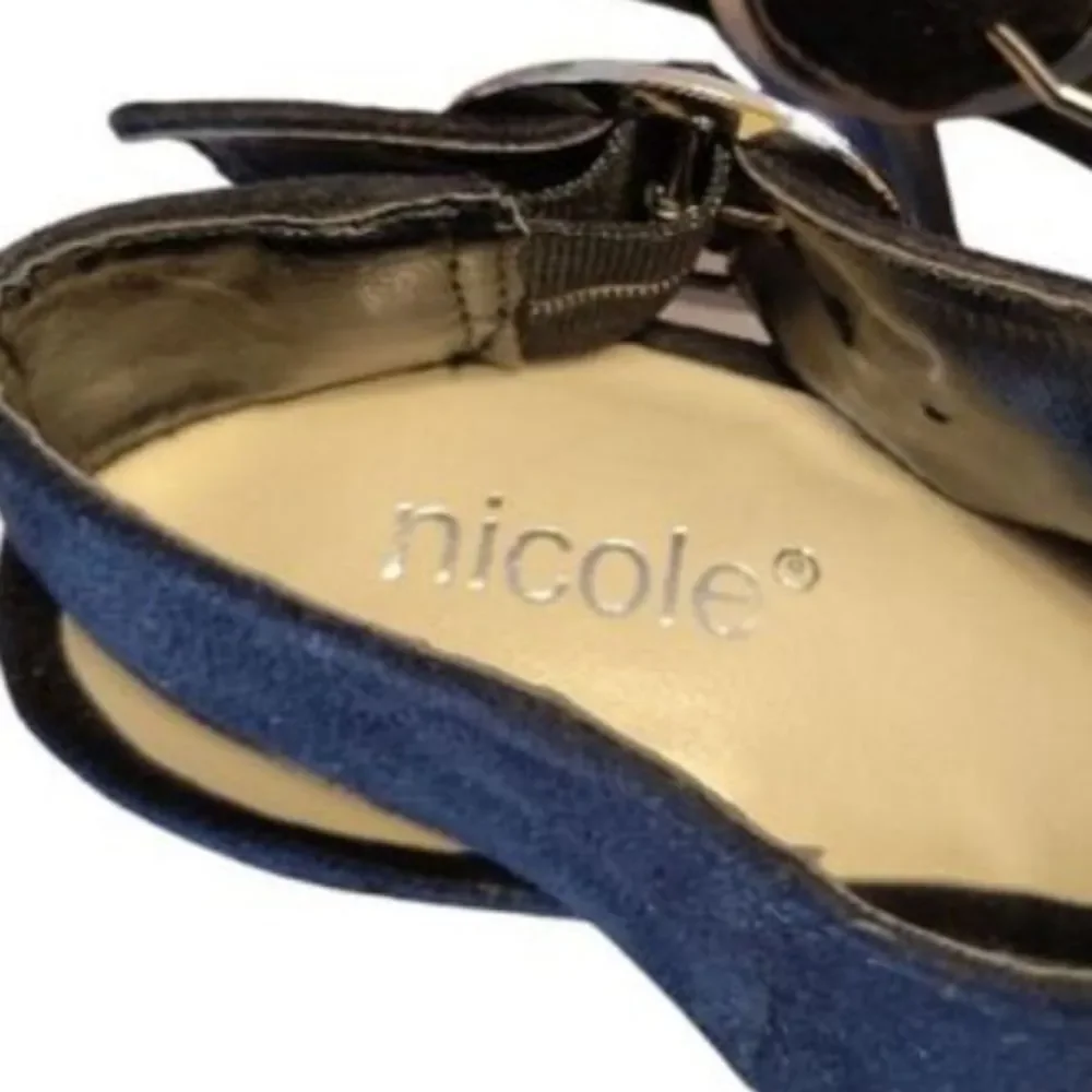 Nicole slingback buckle